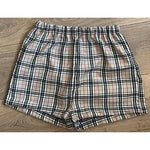 ELIZA Cream Tartan Shorts